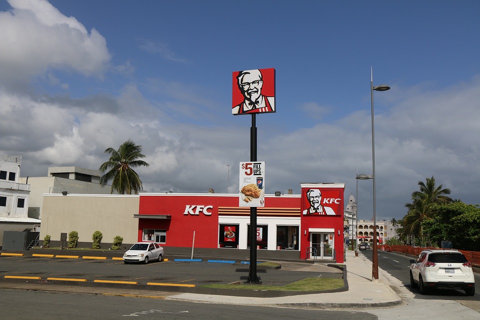 KFC Menu, KFC menu Australia