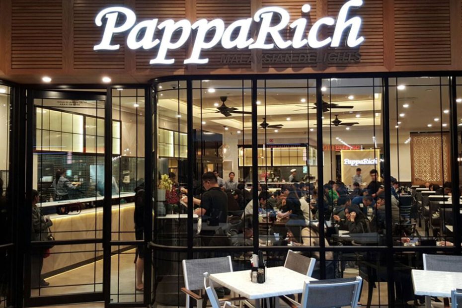 Papparich Menu AU